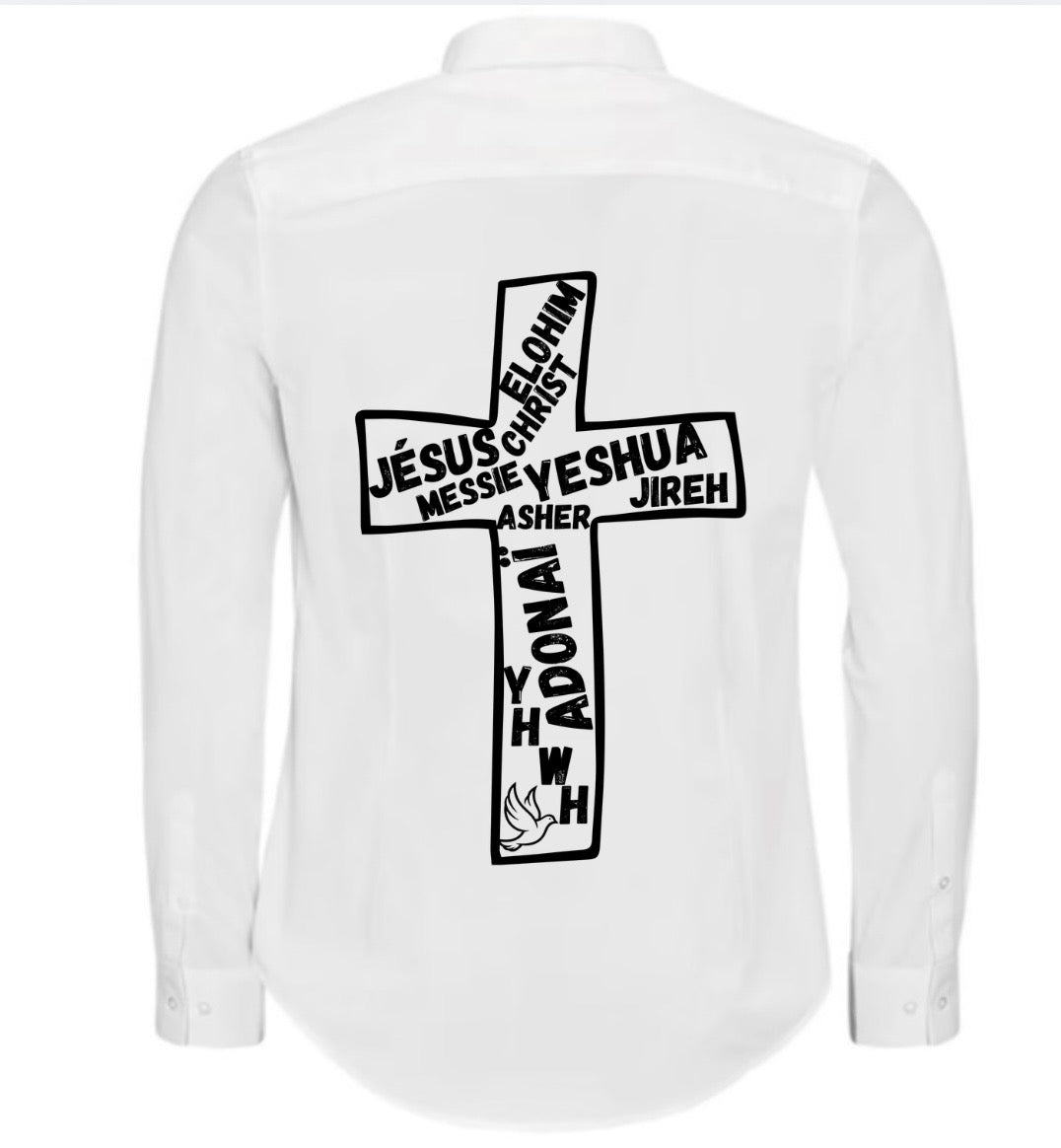 Chemise ‘’NOMS DU CHRIST’’