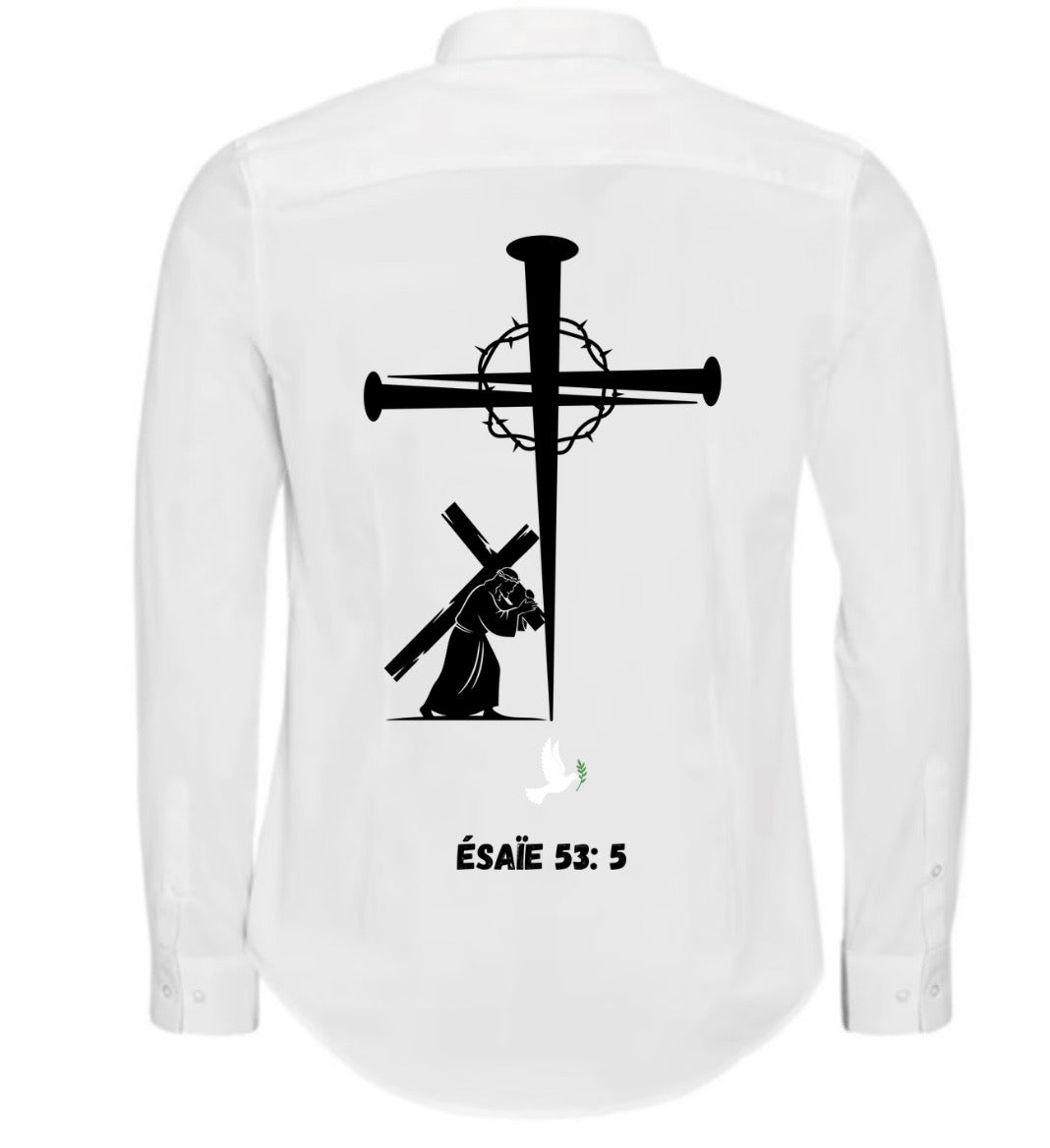 Chemise ‘’CROIX CLOU’’ Ésaïe 53:5