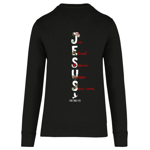 Sweat "JESUS NOËL" Matthieu 1:24-25