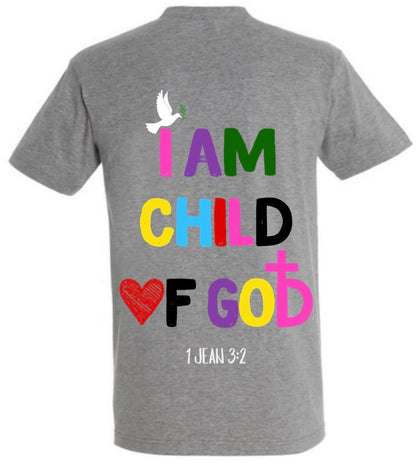 T-Shirt ‘’ CHILD OF GOD’’ 1 Jean 3:2