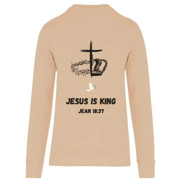 Sweat "JESUS IS KING" Jean 18:37