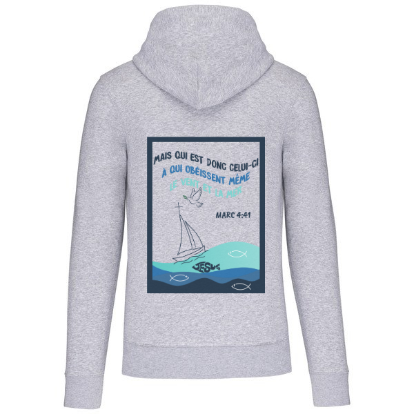 Sweat à capuche "MARC 4:41 "