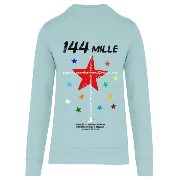 Sweat "144 MILLE " Apocalypse de Jean 7