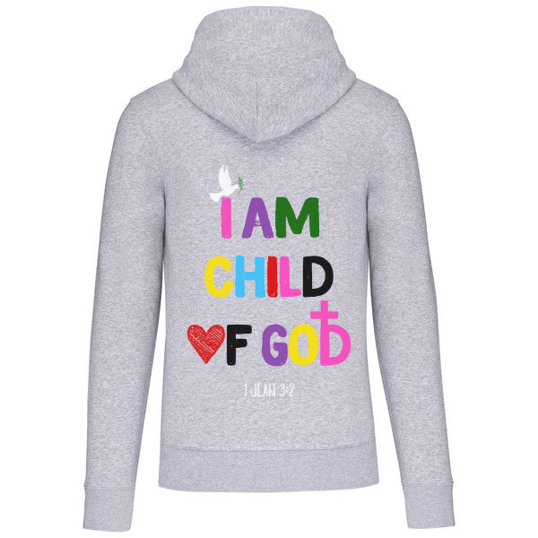 Sweat à cauche "CHILD OF GOD " 1 Jean 3:2