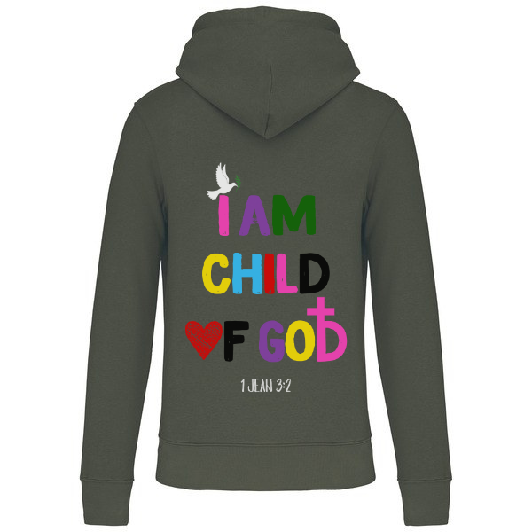Sweat à cauche "CHILD OF GOD " 1 Jean 3:2