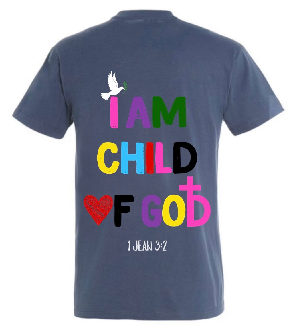 T-Shirt ‘’ CHILD OF GOD’’ 1 Jean 3:2