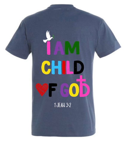 T-Shirt ‘’ CHILD OF GOD’’ 1 Jean 3:2