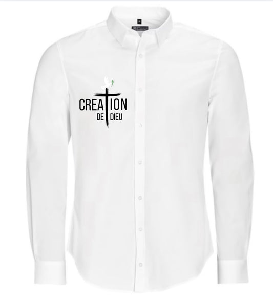 Chemise ‘’GOD IS WITHIN HER’’ Psaume 46:6