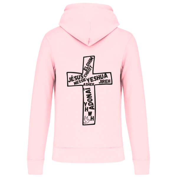 Sweat à capuche "NOMS DU CHRIST "