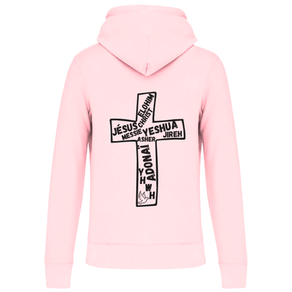 Sweat à capuche "NOMS DU CHRIST "