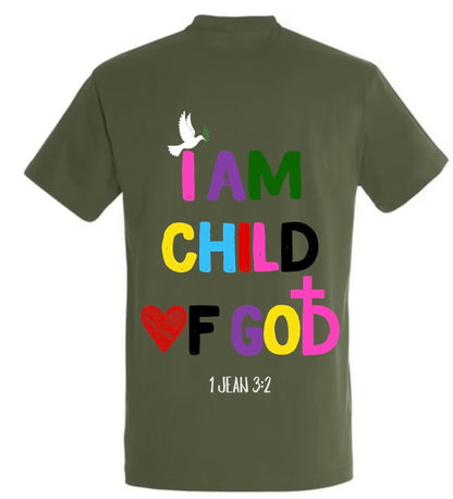 T-Shirt ‘’ CHILD OF GOD’’ 1 Jean 3:2