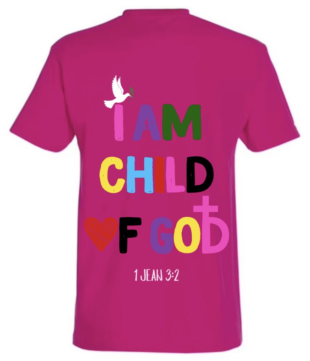 T-Shirt ‘’ CHILD OF GOD’’ 1 Jean 3:2