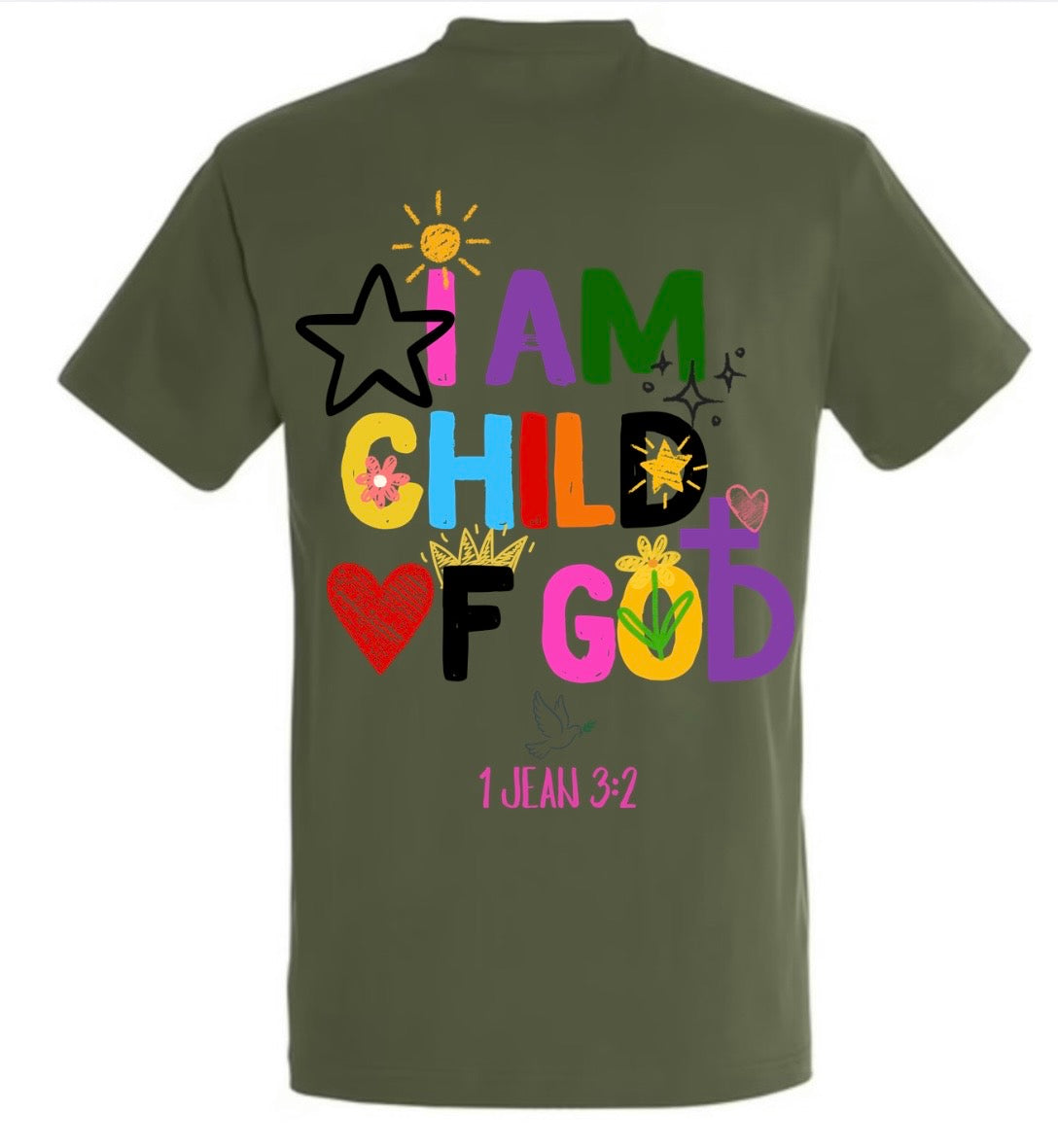T-Shirt ‘’ CHILD OF GOD’’ 1 Jean 3:2