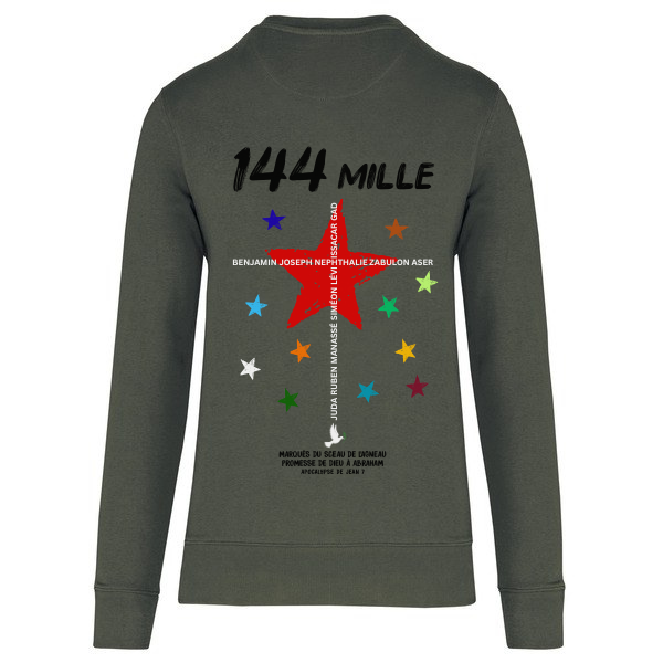 Sweat "144 MILLE " Apocalypse de Jean 7