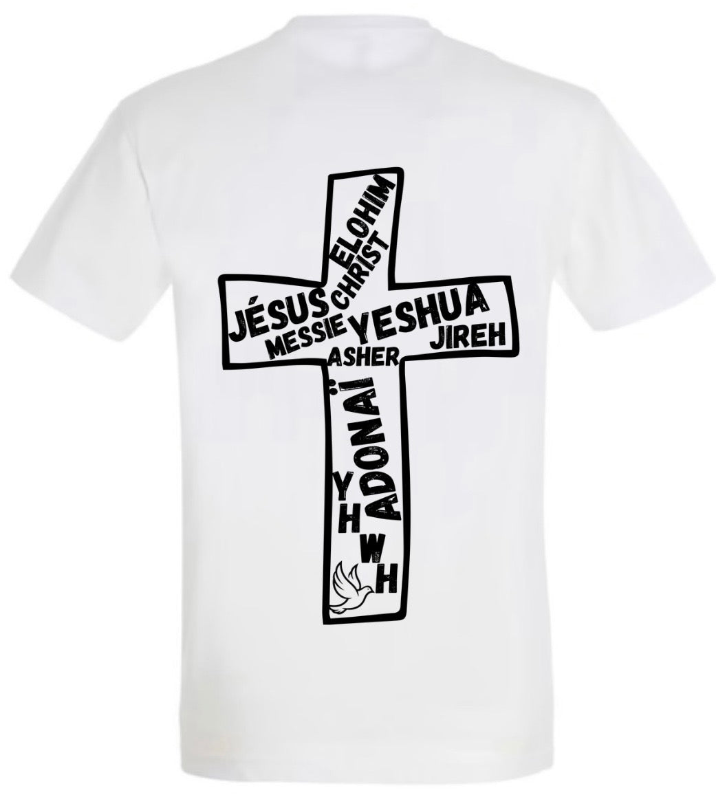 T-Shirt ‘’CROIX NOMS DU CHRIST