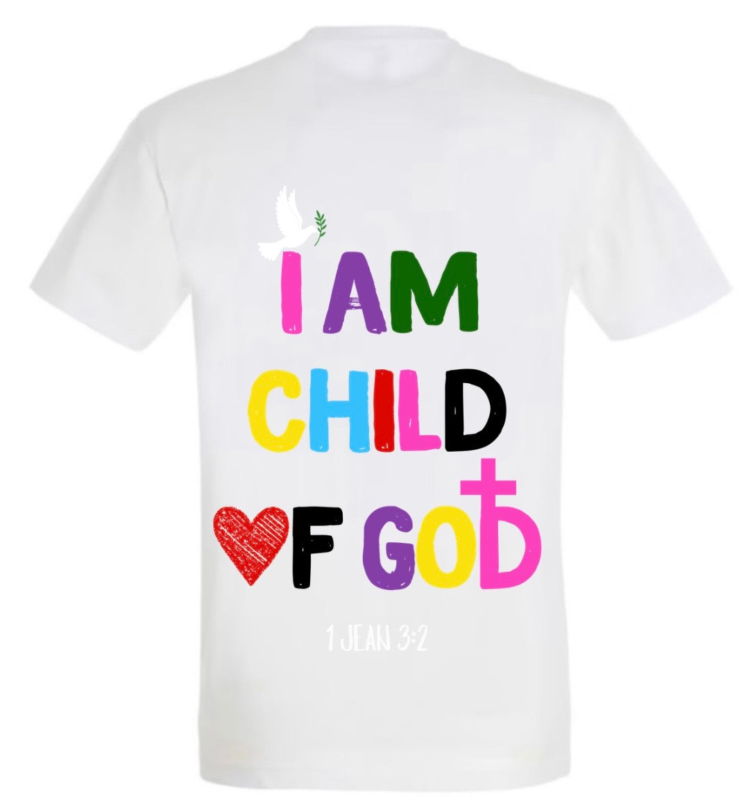 T-Shirt ‘’ CHILD OF GOD’’ 1 Jean 3:2