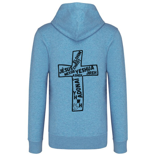 Sweat à capuche "NOMS DU CHRIST "