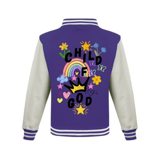 Veste Teddy "CHILD OF GOD " couleur