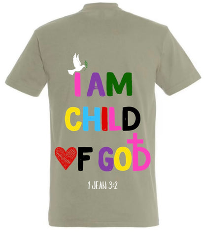 T-Shirt ‘’ CHILD OF GOD’’ 1 Jean 3:2