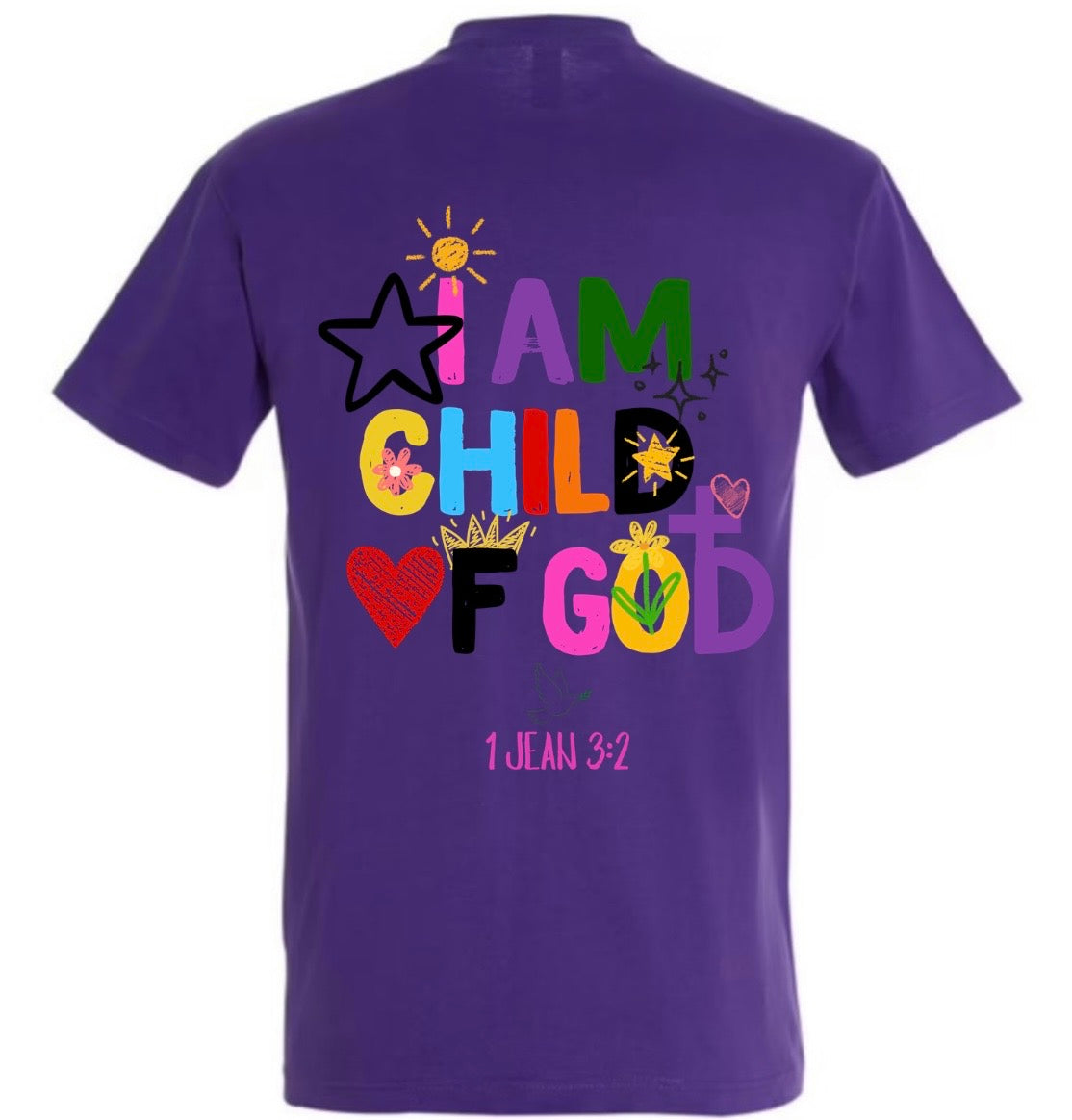 T-Shirt ‘’ CHILD OF GOD’’ 1 Jean 3:2