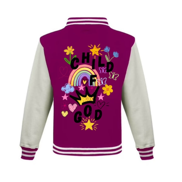 Veste Teddy "CHILD OF GOD " couleur