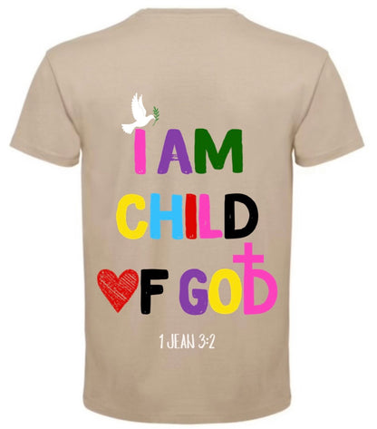 T-Shirt ‘’ CHILD OF GOD’’ 1 Jean 3:2