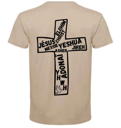 T-Shirt ‘’CROIX NOMS DU CHRIST