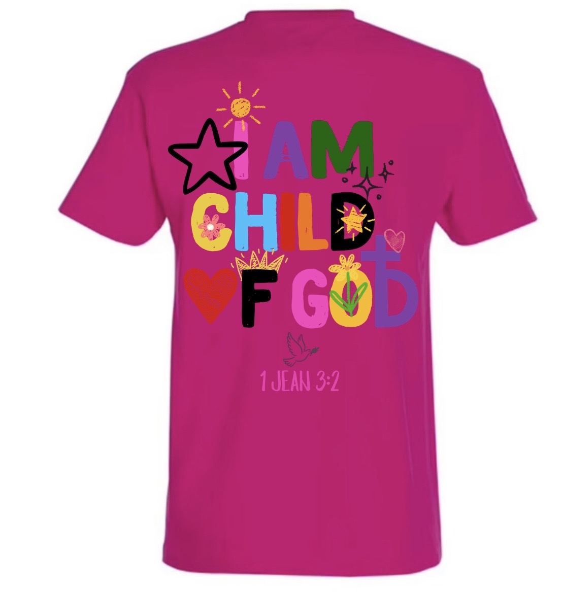 T-Shirt ‘’ CHILD OF GOD’’ 1 Jean 3:2