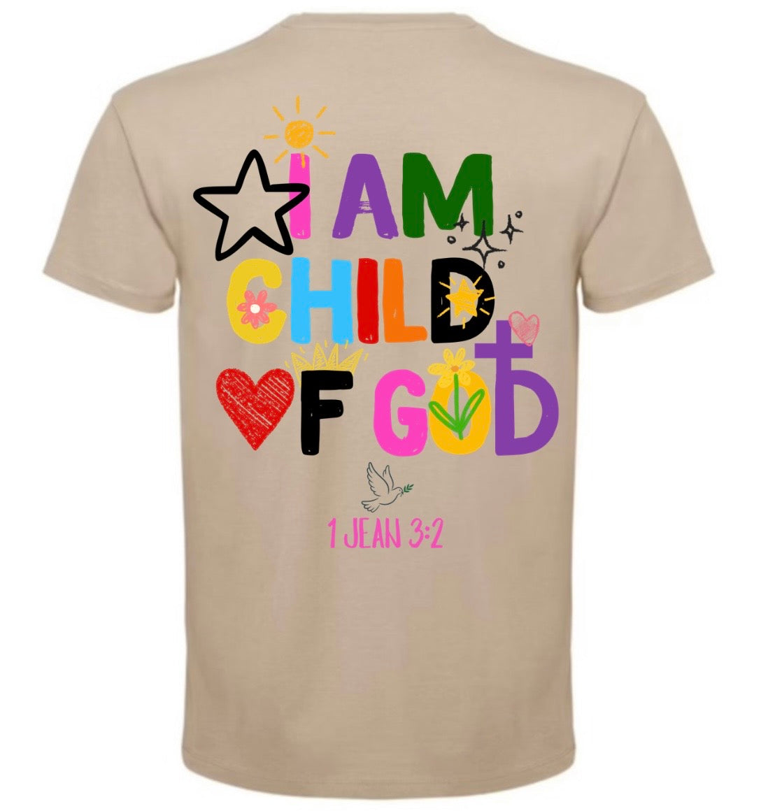 T-Shirt ‘’ CHILD OF GOD’’ 1 Jean 3:2
