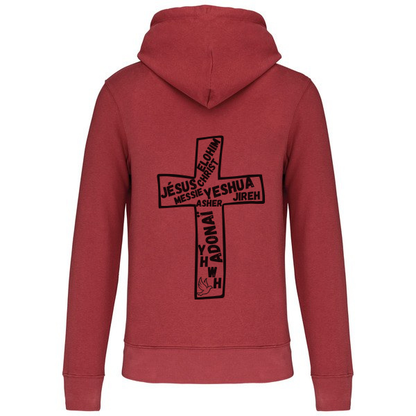 Sweat à capuche "NOMS DU CHRIST "