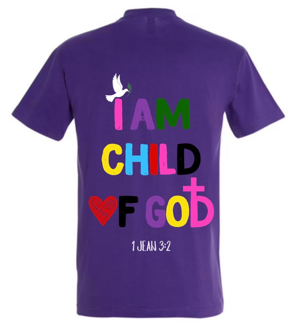 T-Shirt ‘’ CHILD OF GOD’’ 1 Jean 3:2
