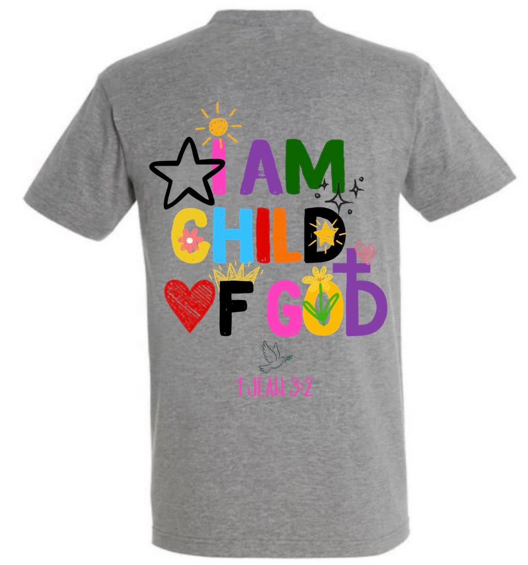 T-Shirt ‘’ CHILD OF GOD’’ 1 Jean 3:2