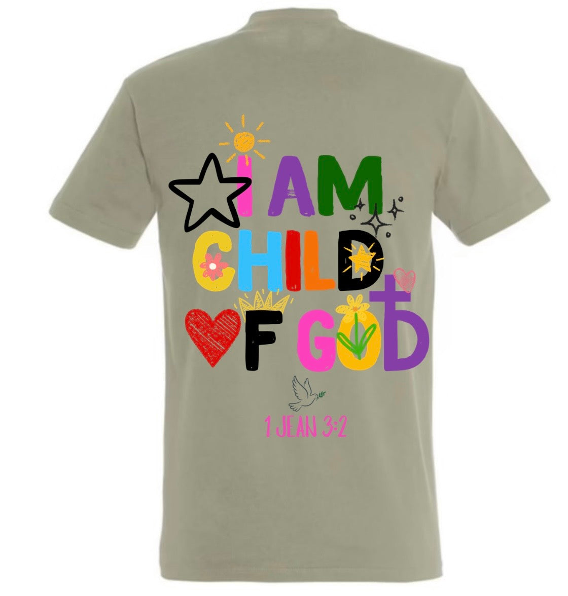 T-Shirt ‘’ CHILD OF GOD’’ 1 Jean 3:2