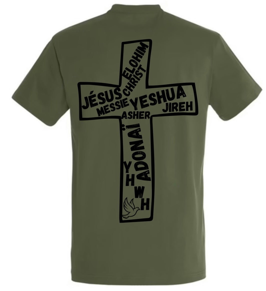 T-Shirt ‘’CROIX NOMS DU CHRIST