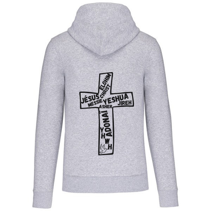 Sweat à capuche "NOMS DU CHRIST "